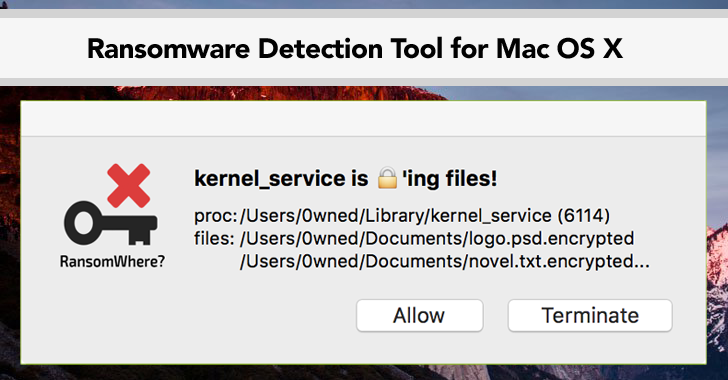 Researcher releases Free Ransomware Detection Tool for Mac OS X Users