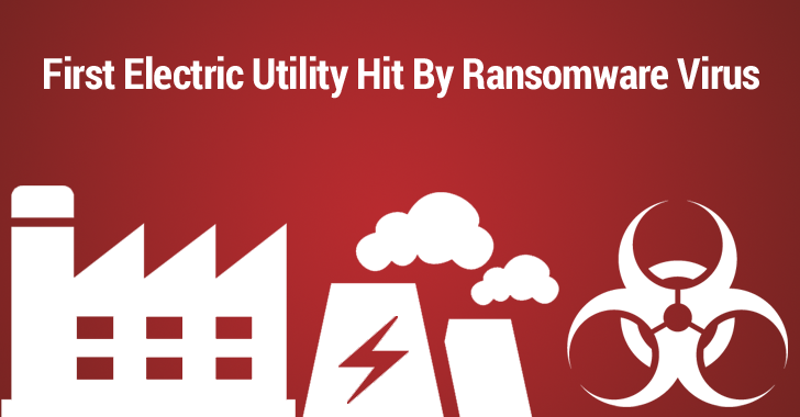 Ransomware Virus Shuts Down Electric and Water Utility