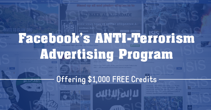 Facebook Offering You $1000 to Run Advertisement Against Terrorism