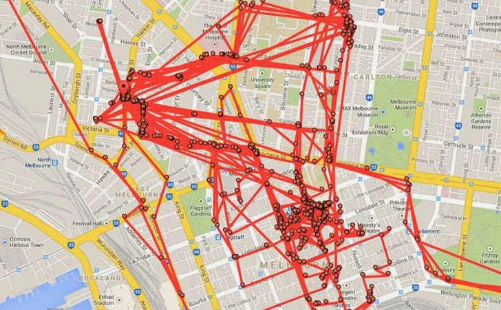 Google Maps Tracks Your Every Move