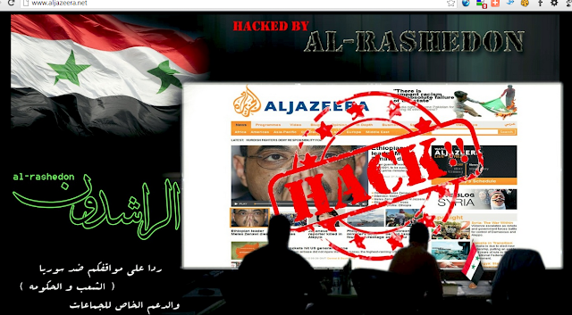 Al Jazeera News network website hacked by Pro-Assad hackers