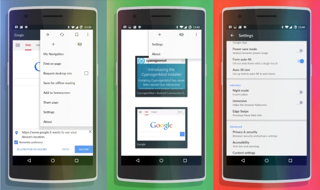 Gello: Cyanogen's Customizable Web Browser for Android