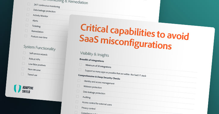 The Ultimate SaaS Security Posture Management (SSPM) Checklist