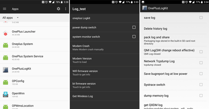 Another Shady App Found Pre-Installed on OnePlus Phones that Collects System Logs