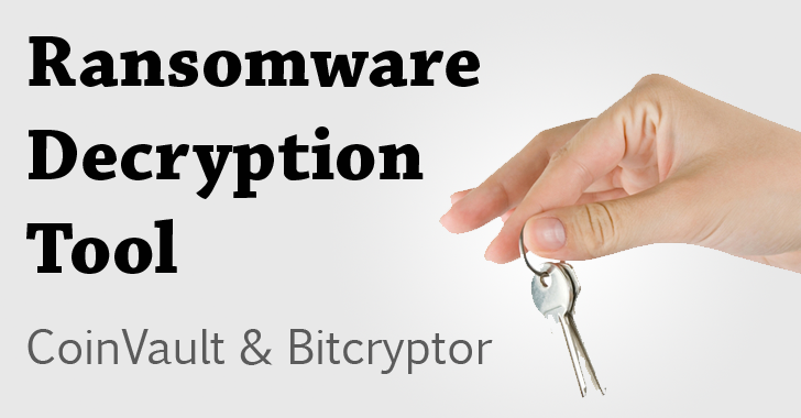 Free Ransomware Decryption Tool — CoinVault and Bitcryptor