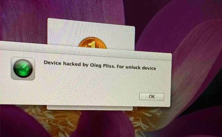 Apple Devices Hacked by 'Oleg Pliss', held to Ransom