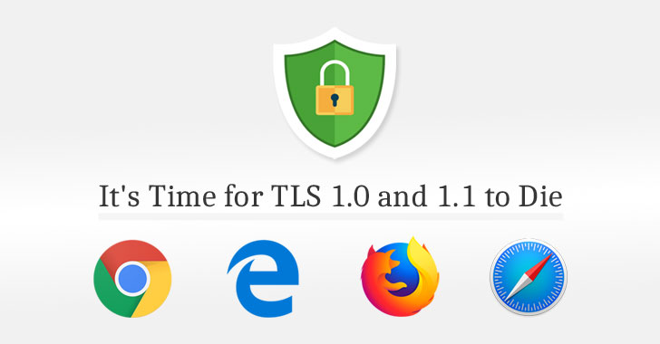Chrome, Firefox, Edge and Safari Plans to Disable TLS 1.0 and 1.1 in 2020