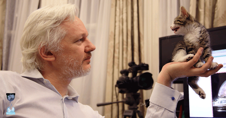 Julian Assange is not Dead, but his Internet Connection is Cut by 'State Party'