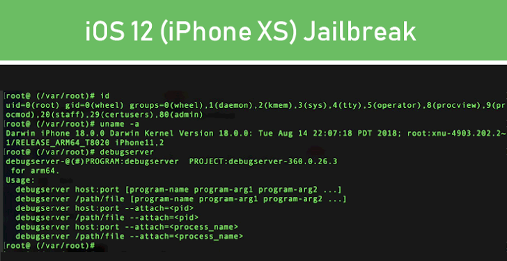 Pangu Hackers have Jailbroken iOS 12 on Apple's New iPhone XS