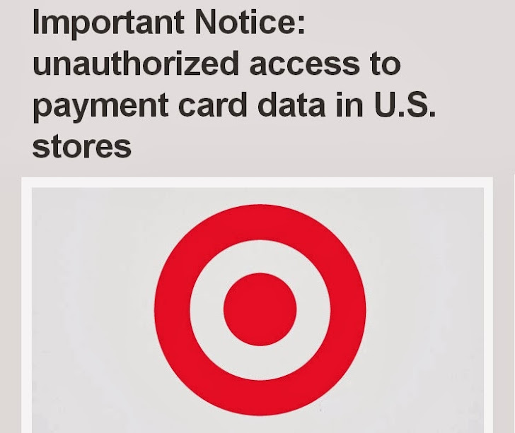 40 Million Credit Card accounts at risk after a massive data breach at Target U.S Stores