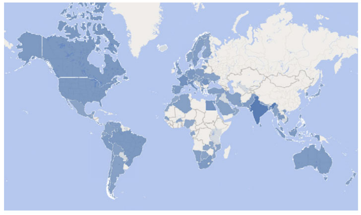 mapa de malware en vivo