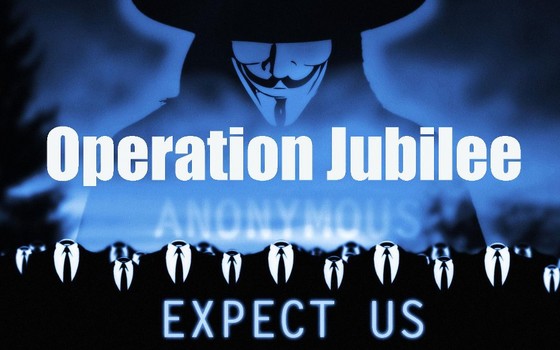 Anonymous hacks 20 million accounts to promote Operation Jubilee