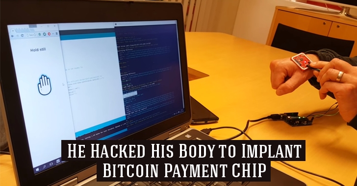 Meet The World's First Person Who Hacked His Body to Implant a Bitcoin Payment CHIP