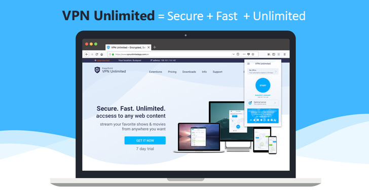 Get a Lifetime Subscription to Unlimited VPN for just $59.99 (5 Devices)