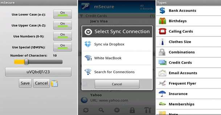 mSecure-password-manager-for-android