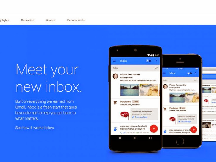 Google Launches User-Friendly 'Inbox' App, Alternative To Gmail