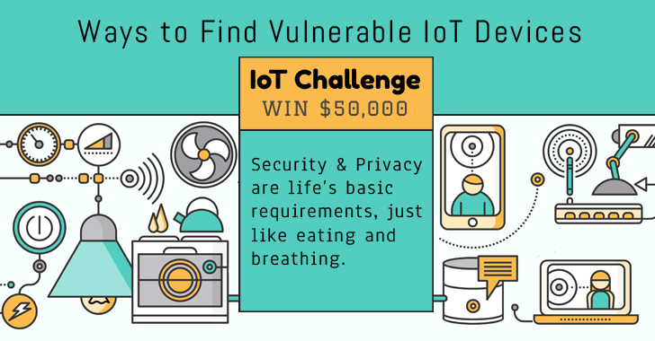 Challenge! WIN $50,000 for Finding Non-traditional Ways to Detect Vulnerable IoT Devices