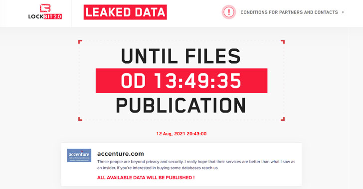 IT Giant Accenture Hit by LockBit Ransomware; Hackers Threaten to Leak Data