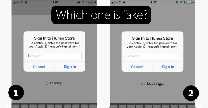 Fake Apple Id