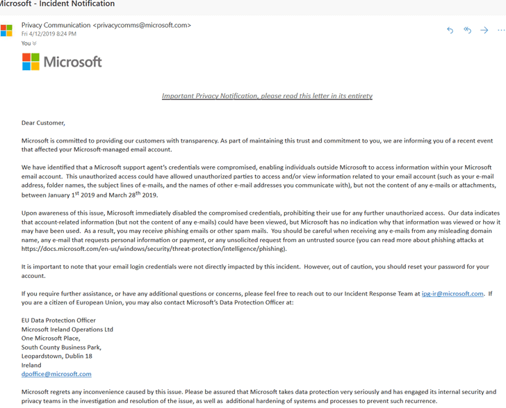 Can I trust email from the Microsoft account team? - Microsoft Support