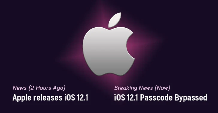 New iPhone Passcode Bypass Found Hours After Apple Releases iOS 12.1