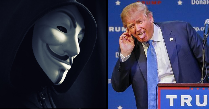 Anonymous claims they Hacked Donald Trump ...Really?