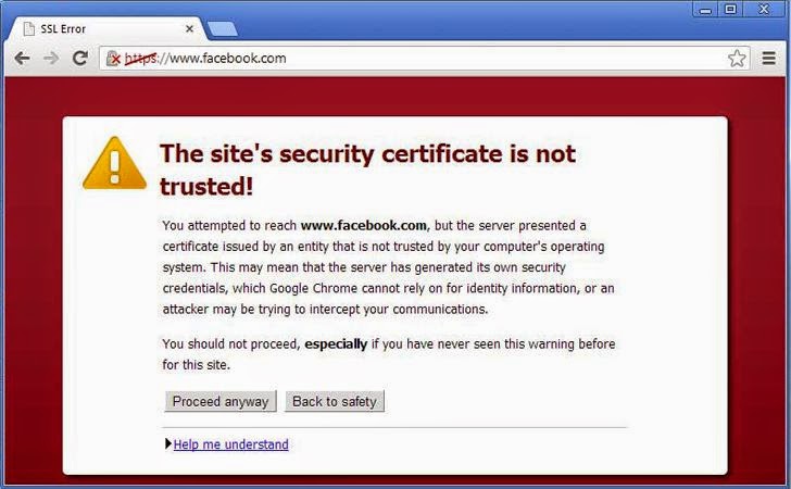 Fake Digital Certificates Found in the Wild While Observing Facebook SSL Connections