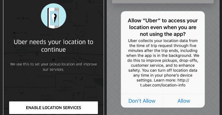 Uber Now Tracks Your Location Even After Your Ride