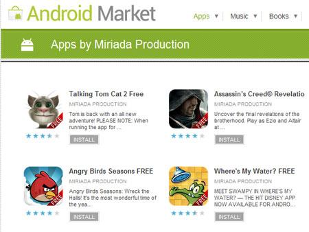 Fake Angry Birds Game spreading Malware from Android Market