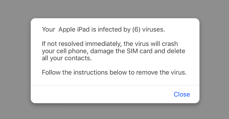 apple malware advertisement