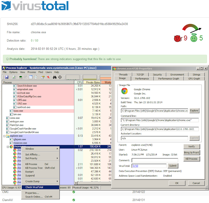 Process Explorer - Sysinternals