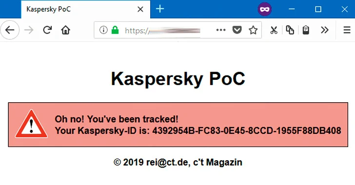 Kaspersky Antivirus Flaw Exposed Users to Cross-Site Tracking Online