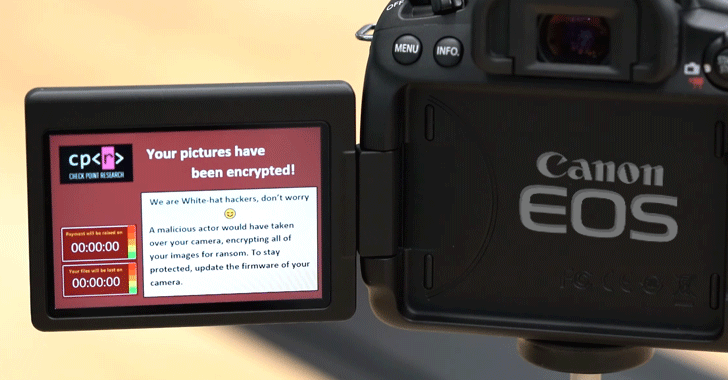 Canon DSLR Cameras Can Be Hacked With Ransomware Remotely