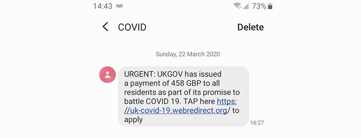 sms scam