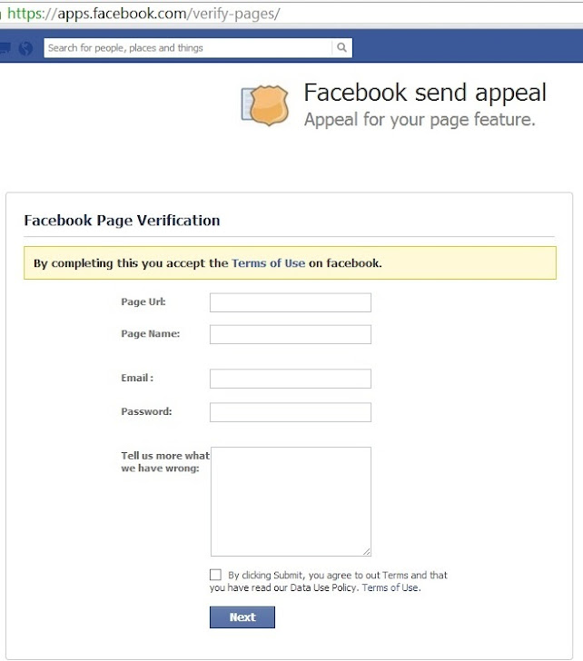 Phishers hijacking Facebook Pages using apps