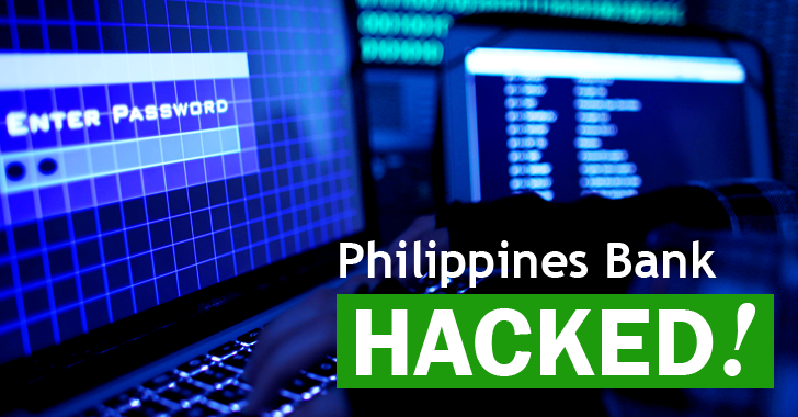 Philippines Bank hit by SWIFT Hacking Group allegedly linked to North Korea