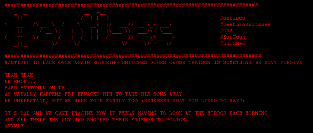 #AntiSec hackers deface Panda Security site to protest LulzSec arrests