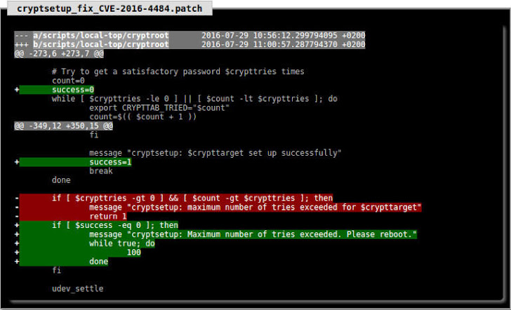 Bypass Linux Disk Encryption Just By Pressing 'ENTER' for 70 Seconds