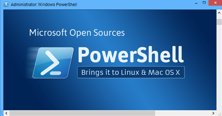 Microsoft Open Sources PowerShell; Now Available for Linux and Mac OS X
