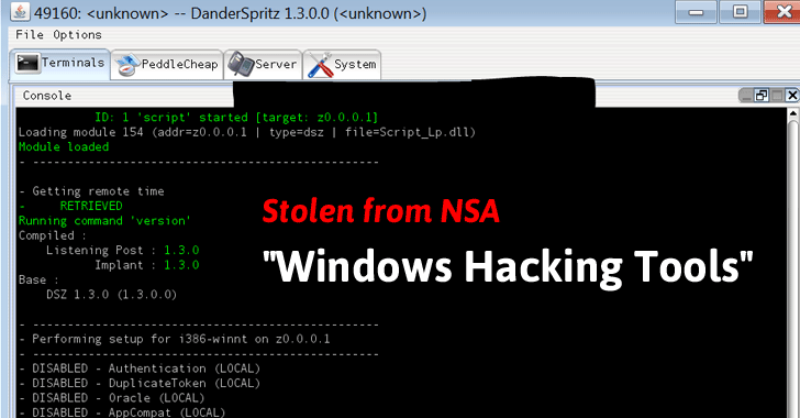 Stolen NSA "Windows Hacking Tools" Now Up For Sale!