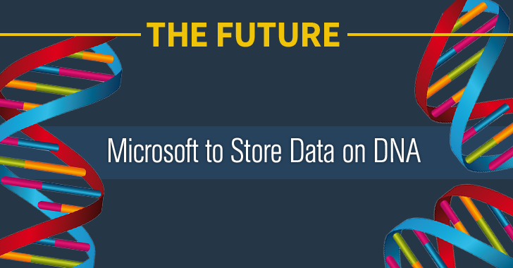 Microsoft to Store Data on DNA — 1,000,000,000 TB in Just a Gram