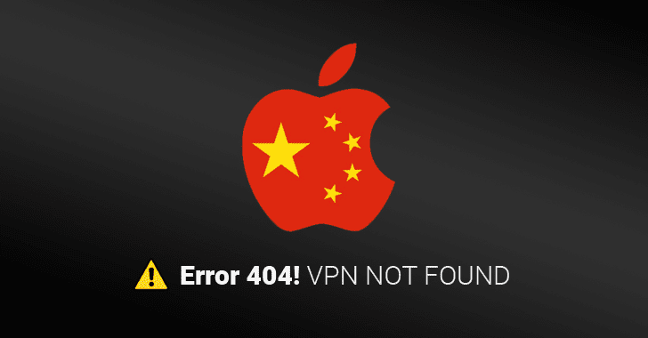 Apple removes VPN Apps from the China App Store