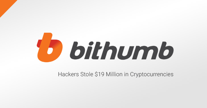 Hackers Steal  Million From Bithumb Cryptocurrency Exchange