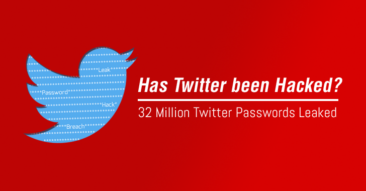 Warning! 32 Million Twitter Passwords May Have Been Hacked and Leaked