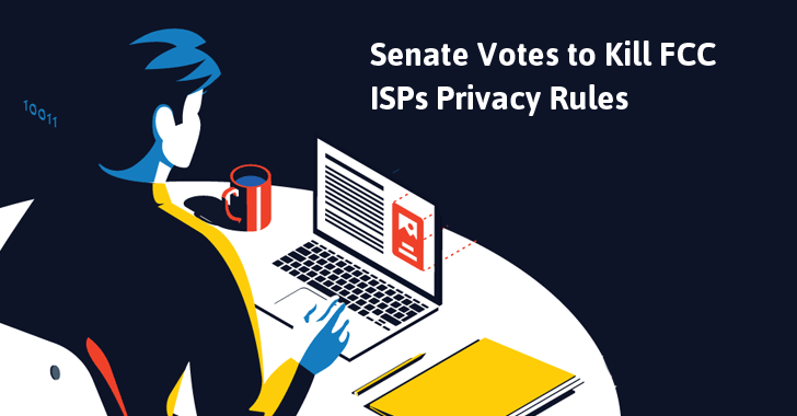 US Senate Just Voted to Let ISPs Sell Your Web Browsing Data Without Permission