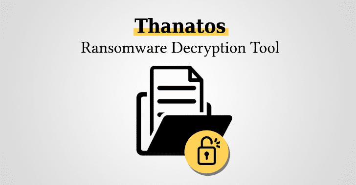 Free Thanatos Ransomware Decryption Tool Released