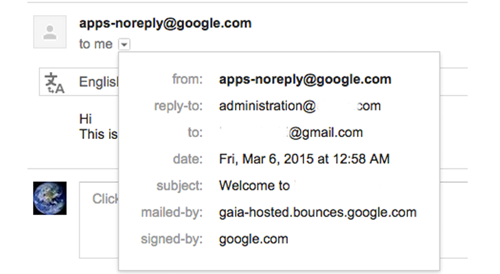 Google vulnerability to Send Phishing Emails
