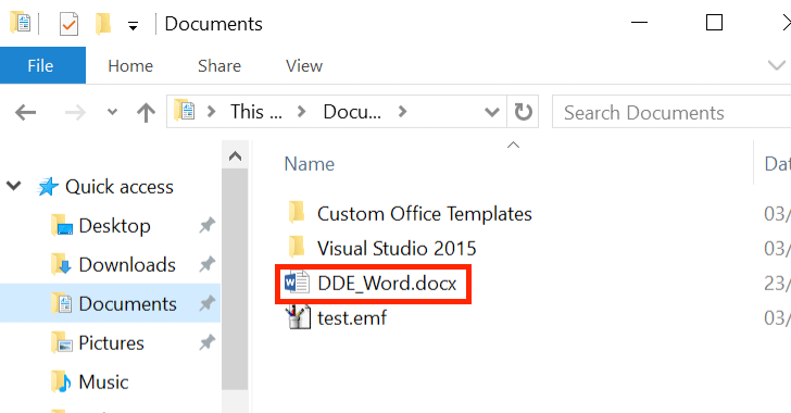 MS Office Built-in Feature Allows Malware Execution Without Macros Enabled