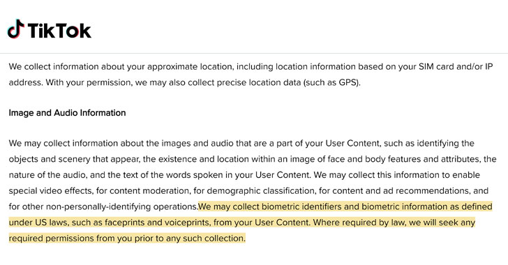 TikTok Privacy Policy